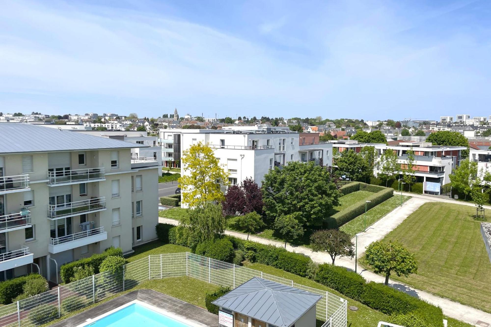 Le Rooftop - Terrasse - Parking - Piscine Caen Exterior photo
