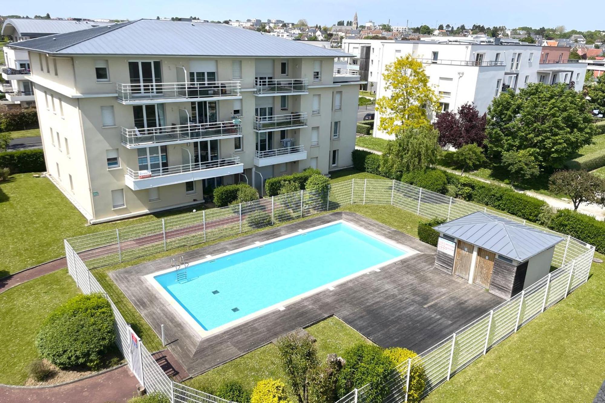 Le Rooftop - Terrasse - Parking - Piscine Caen Exterior photo