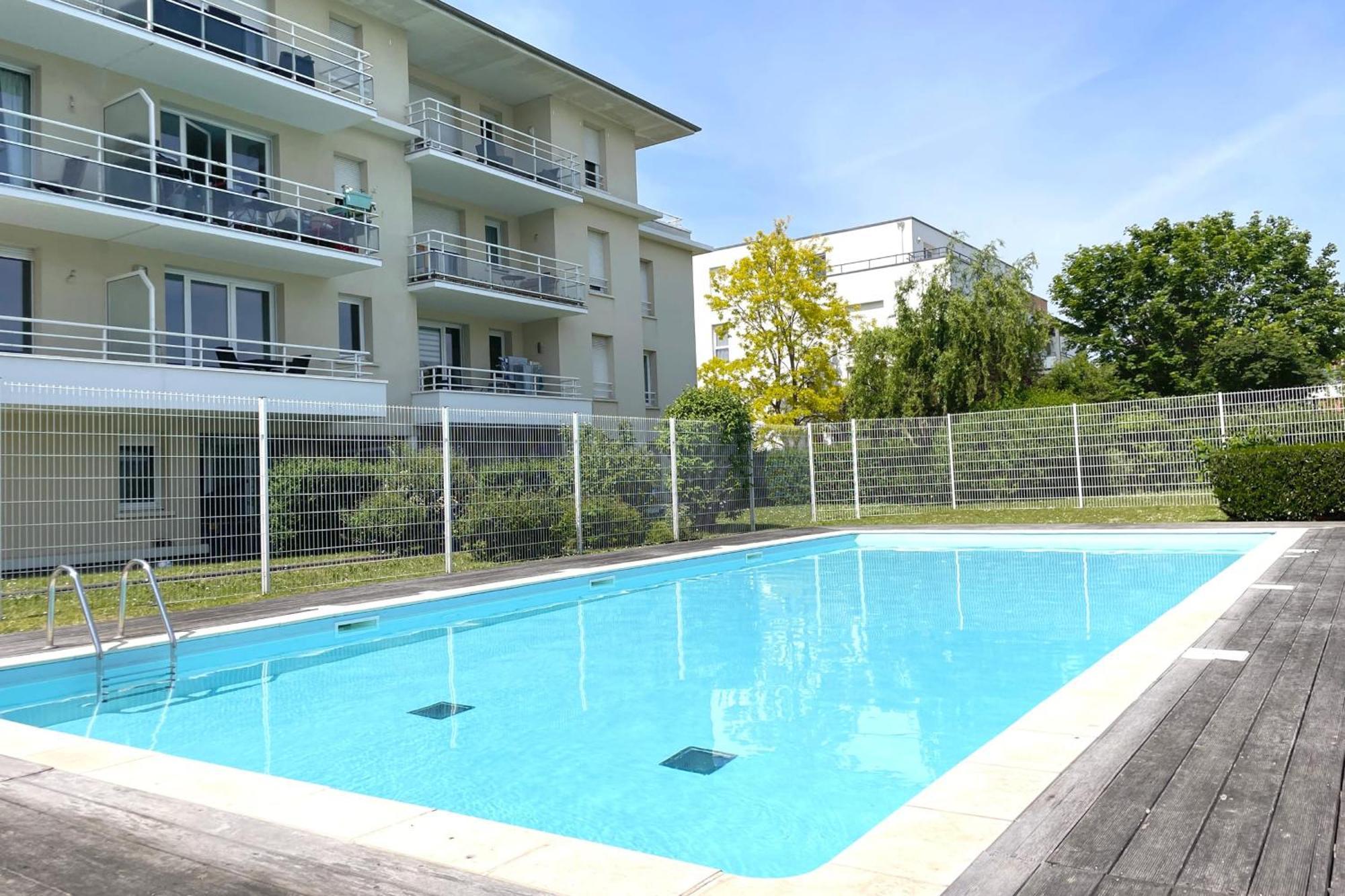Le Rooftop - Terrasse - Parking - Piscine Caen Exterior photo